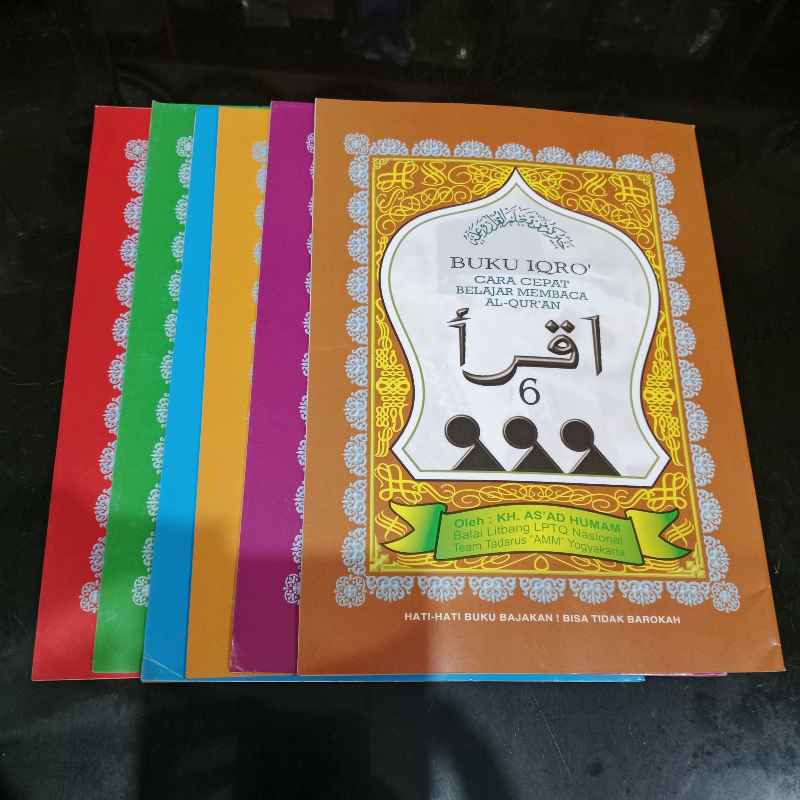 Iqro' Bijian Besar Jilid 1 s.d 6 