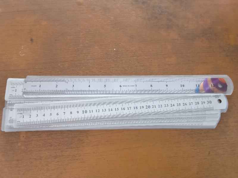 Penggaris Besi Combo SR30
