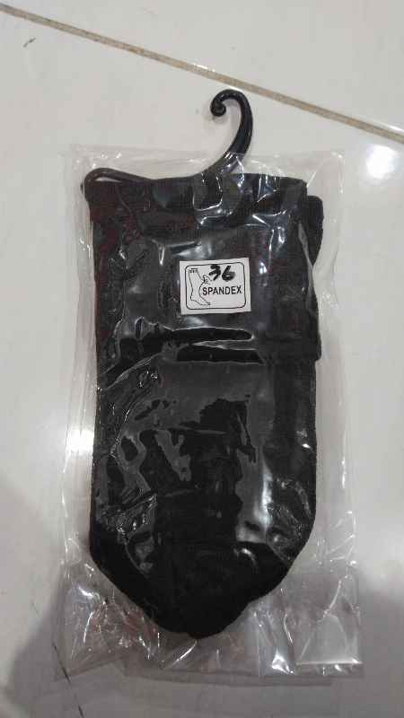 Kaos Kaki Spandex Hitam 